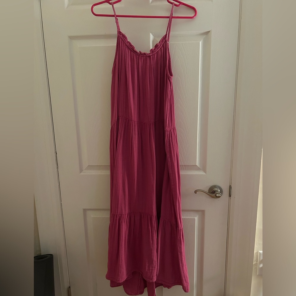 Anthropologie Daily Practice Gauze Dress